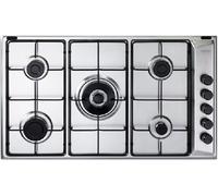 Delonghi FLA59DD Quemador Encimera 5 Fuegos 90CM Slim Válvula Seguridad Inox