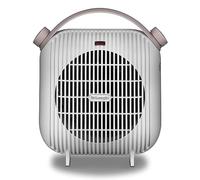 De'Longhi HFS 30B24W - Termoventilador (2400 W, termostato de habitación ajustable, ventilador de verano)