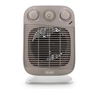 DeLonghi HFS50D22 - Calefactor (Calentador de ventilador, 24 h, IP21, Interior, Piso, Blanco)