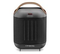 De'Longhi HFX30C18.AG Interior Negro, Gris 1800 W Calefactor Ambiente Con