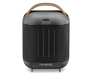 De'Longhi HFX30C18.AG Interior Negro, Gris 1800 W Calefactor Ambiente Con