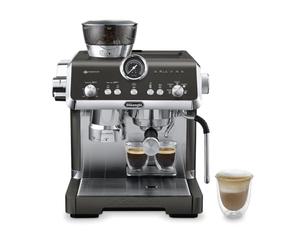 De'Longhi La Specialista Opera EC9555.BK, Máquina de Café Espresso con Molinillo Integrado, Función Cold Brew, Incluida Varilla para Espumar Leche, Incluye Accesorios Barista, Negro