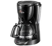Cafetera de goteo - DE LONGHI 152010119, 1000 W, 1,25 l, 10 tazas, Negro