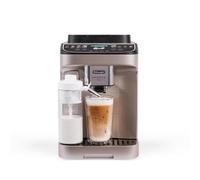 De’Longhi Magnifica Duo - Perfetto Cafetera Superautomática con Sistema LatteCrema, Espumador de Leche Automático, 20 Bebidas Frías y Calientes, Pantalla a Color, Plateado Cepillado (ECAM332.80.SXB)