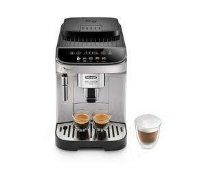 De'Longhi Magnifica Evo Cafetera Superatomática para Café y Cappuccino, ECAM292.33.SB, 4 Recetas, Plata