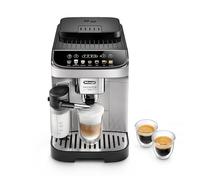 De'Longhi Magnifica Evo ECAM292.81.SB, Cafetera Automática con Sistema de Leche, 7 Botones para Cappuccino, Espresso y Otras Recetas de Café, Panel de Control, Función 2 Tazas, Plata/Negro