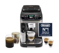 De’Longhi Magnifica Evo Next - Perfetto Cafetera Superautomática, LatteCrema Jarra de leche automática, 13 Bebidas One-Touch, Pantalla Táctil a Color, Titanio y Negro (ECAM312.80.TB)