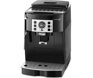 DeLonghi Magnifica S - Cafetera (Independiente, Negro, Goteo, Granos de café, De café molido, Capuchino, Café expreso, 1,8L)