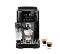 De'Longhi Magnifica Start ECAM220.60.BG, Cafetera Automática con LatteCrema Hot, Cafetera Espresso de Grano a Taza con 4 Recetas de Un Solo Toque, Panel de Control de Tacto Suave, 1450W, Negro