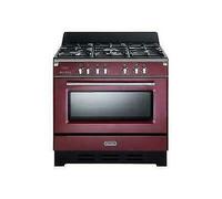 Delonghi MEM965RAED Cocina 5 Fuegos Gas Hierro Fundido Tr.corona 90X60 Cl.a Vino