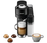 Nespresso De'Longhi Vertuo Lattissima ENV300.B, Máquina de Café Automática con Espumador de Leche Automático, Cafetera de Cápsulas de Servicio Individual, 5 Tamaños de Taza, 1500W, Negro