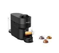 De'Longhi Nespresso Vertuo Pop ENV90.B, Cafetera Automática, Máquina de Café de Cápsulas Desechables, 4 Tamaños de Taza, Tecnología de Centrifugación, Set de Bienvenida Incluido, 1260W, Negro Regaliz
