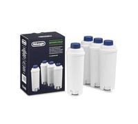 De'Longhi Filtro de Agua para Máquina de Café, Filtro Descalcificador, Filtro de Repuesto para Máquina de Café Automática Serie Ecam, Paquete de 4 Filtros de Agua, DLSC321