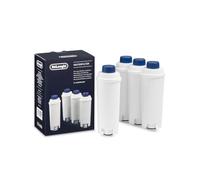 De'Longhi - Pack de Filtros de Agua de Repuesto para Cafeteras | Filtros Descalcificadores de Agua, Aptos para Cafeteras Superautomáticas ECAM, Pack de 4, Fabricados en Italia, DLSC321