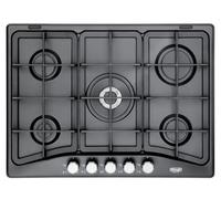 DELONGHI PFI57GH Quemador Encimera 70CM 5 Línea Slim Hierro Fundido Inox