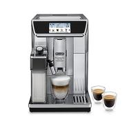 DeLonghi PrimaDonna Elite Experience Independiente Totalmente automática Máquina espresso Negro, Metálico - Cafetera (Granos de café, De café molido, Molinillo integrado)