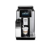 De'Longhi PrimaDonna Soul ECAM610.55.SB Cafetera Superautomática, 2 Tubos de Leche, LatteCrema, Cuerpo de Aluminio, 19 Bares, Color Plata/Negro