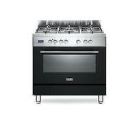 Delonghi PRO96MAED Cocina 90X60 Horno Multif. Hierro Fundido 5 Fuegos Pizza