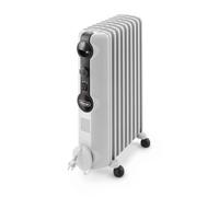 De'Longhi TRRS 0920 Calefactor, Radiador, Interior, Giratorio, ajustes de termostato, 9 elementos, 2000 W, 900 W, Gris