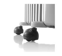 De'Longhi RadiaS Easytronic - Radiador Eléctrico de Aceite, Ahorra Energía, 9 Aletas, Habitaciones hasta 60m³, 3 Modos, Termostato de Seguridad, Modo Anti hielo, Ruedas, 2000W, Gris (TRRSE0920)