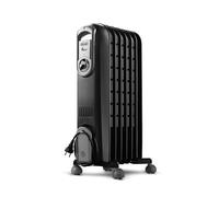 Radiador de Aceite Vento 7 Elementos 1500W (Negro) - DELONGHI