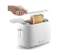 De'Longhi - Tostadora con pinzas - 550W de potencia - Modelo n. CTLAP2203 Bianco