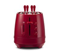 De'Longhi - Tostadora con pinzas - 550W de potencia - Modelo n. CTLAP2203 rojo