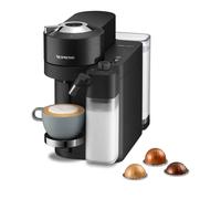 Nespresso De'Longhi Vertuo Lattissima ENV300.B, Máquina de Café Automática con Espumador de Leche Automático, Cafetera de Cápsulas de Servicio Individual, 5 Tamaños de Taza, 1500W, Negro