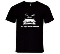 Delorean Motor Company Back to The Future Retro Car Company T Shirt Black(XX-Large)