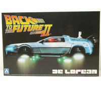 Delorean Regreso En El Futuro 2 Kit de Plástico Coche a Escala 1:24 Aoshima