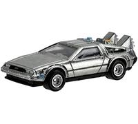 Hot Wheels Máquina del tiempo de regreso al futuro de primera calidad - Real Riders