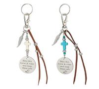 DELORIGIN Sillín de caballo y brida clip brida silla de montar colgante colgante para bendecir a este caballo y al jinete regalos seguros llavero decoración, Metal