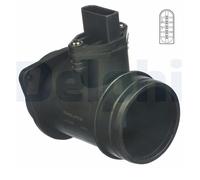 Medidor de flujo de aire con carcasa (cárter) AF10267-12B1 DELPHI para AUDI VW