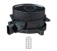 DELPHI Medidor de masa de aire Número de enchufes de contacto: 5 12V con carcasa (cárter) Sensor De Flujo De Aire AF10728-12B1 Compatible con BMW 3 Sedán E46 5 Sedán E39 3 Touring E46 3 Coupé E46