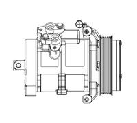 Compresor del aire acondicionado PAG 46 CS20528 DELPHI para MERCEDES-BENZ