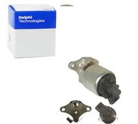 DELPHI EG10256-12B1 Válvula EGR sin radiator EGR Compatible con PEUGEOT 206 Fastback 2A/C 407 SW 6E, 6D 407 6D 307 3A/C, CITROËN C4 I LC