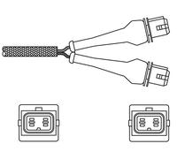 Delphi ES20244-12B1 sensor de oxgeno