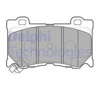 DELPHI Forros de Freno Delantero para Infiniti QX70 Fx Nissan 370Z Roadster