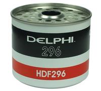 DELPHI HDF296 Filtro combustible Cartucho filtrante - Para Automóviles Compatible con VW Golf 1 17, NISSAN PATROL Hardtop K260, LAND ROVER Defender SUV L316, FIAT DUCATO Caja/Chasis 280, RENAULT
