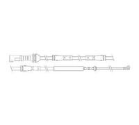 DELPHI LZ0212 Juego contacto de aviso desgaste de frenos Kit de ejes Trasero