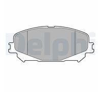 DELPHI Juego de pastilla, freno de estacionamiento de disco para RENAULT: Mégane, Captur, Talisman, Scénic, Arkana, Espace (Ref: LP3734)