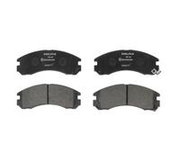 DELPHI Juego de pastillas de freno Delantero con avisador acústico de desgaste sin accesorios LP871 Juego de pastillas de freno Compatible con PEUGEOT 4007 VU, VV, CITROËN C-Crosser Enterprise VU, VV