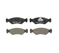 DELPHI Juego de pastillas de freno Delantero no preparado para indicador de desgaste sin accesorios LP591 Juego de pastillas de freno Compatible con FORD KA RB KA Fiesta Mk4 Hatchback JA, JB, JAS, JBS