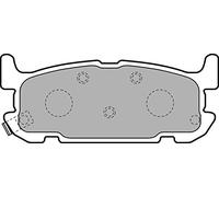 Pastillas de freno Orgánico LP1752 DELPHI para MAZDA MX-5 II