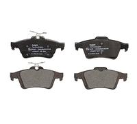 Delphi Juego de pastillas de freno LP3207 traseras para Ford Focus III y C‑Max II