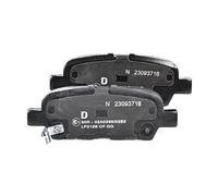 DELPHI LP3158 Juego de pastillas de freno