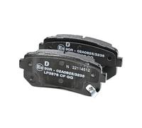 DELPHI LP3576 Juego de pastillas de freno