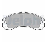 DELPHI LP871 Set de Pastillas Freno,Disco Freno para Citroën Mitsubishi