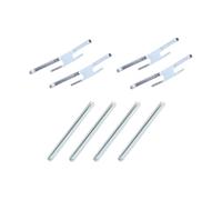 DELPHI LX0055 Kit de accesorios pastillas de frenos Delantero