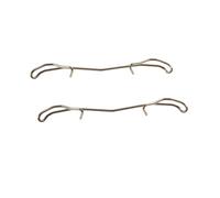 DELPHI LX0123 Kit de accesorios pastillas de frenos Delantero